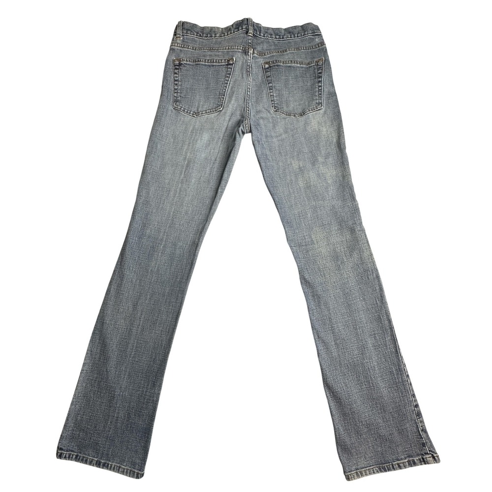 VTG Old Navy Boot-Cut Jeans Womens 8 Blue Medium Wash Low Rise Stretch Denim